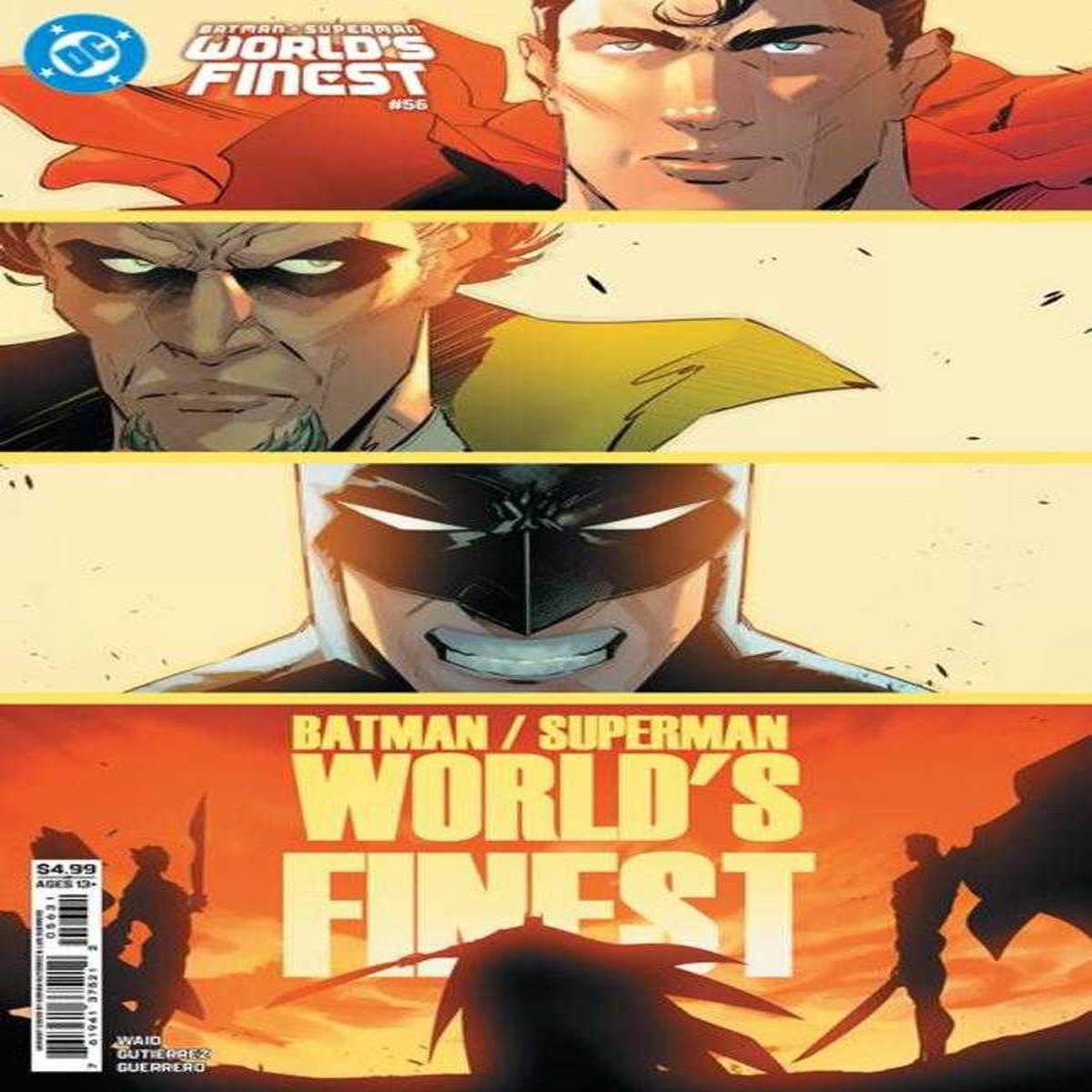 Batman Superman Worlds Finest #56 Cover C Adrian Gutierrez Card Stock Variant