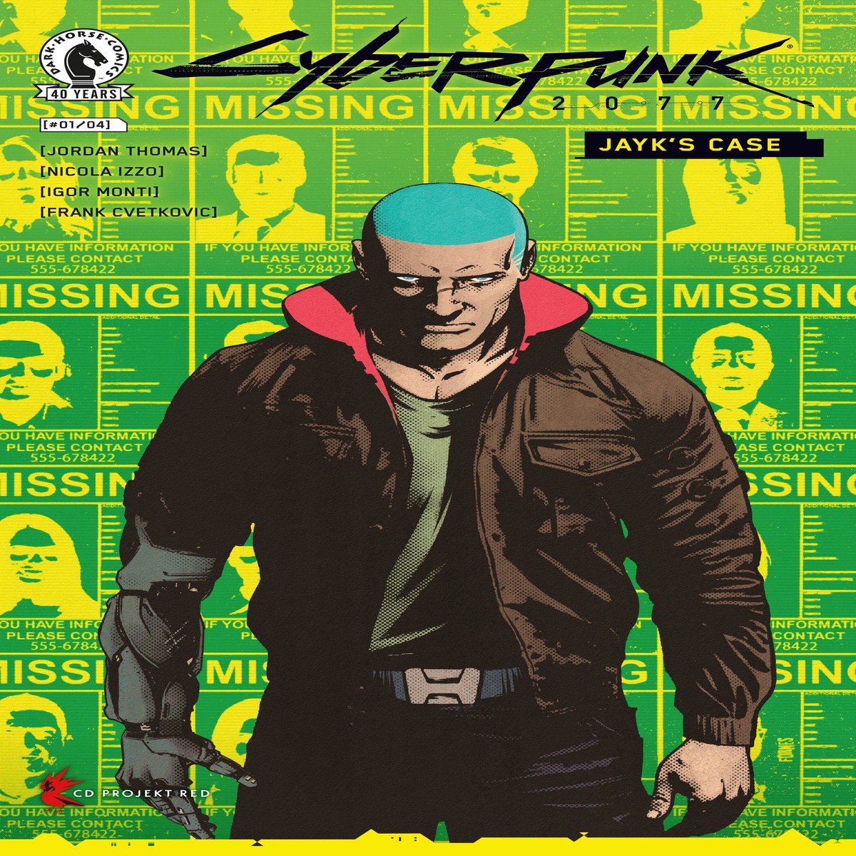 Cyberpunk 2077: Jayk’s Case #1 (Cover B) (Jorge Fornes)