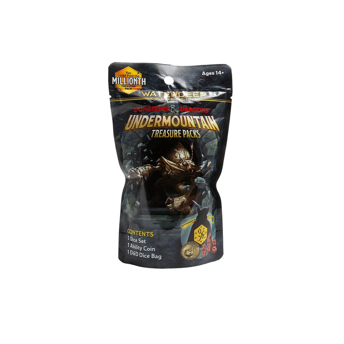 D&D – Waterdeep: Undermountain Treasure Mystery Dice Packs