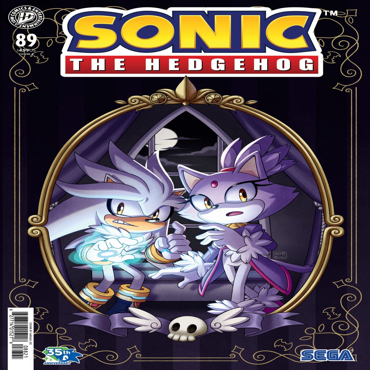 Sonic The Hedgehog #89 Variant B (Oz)