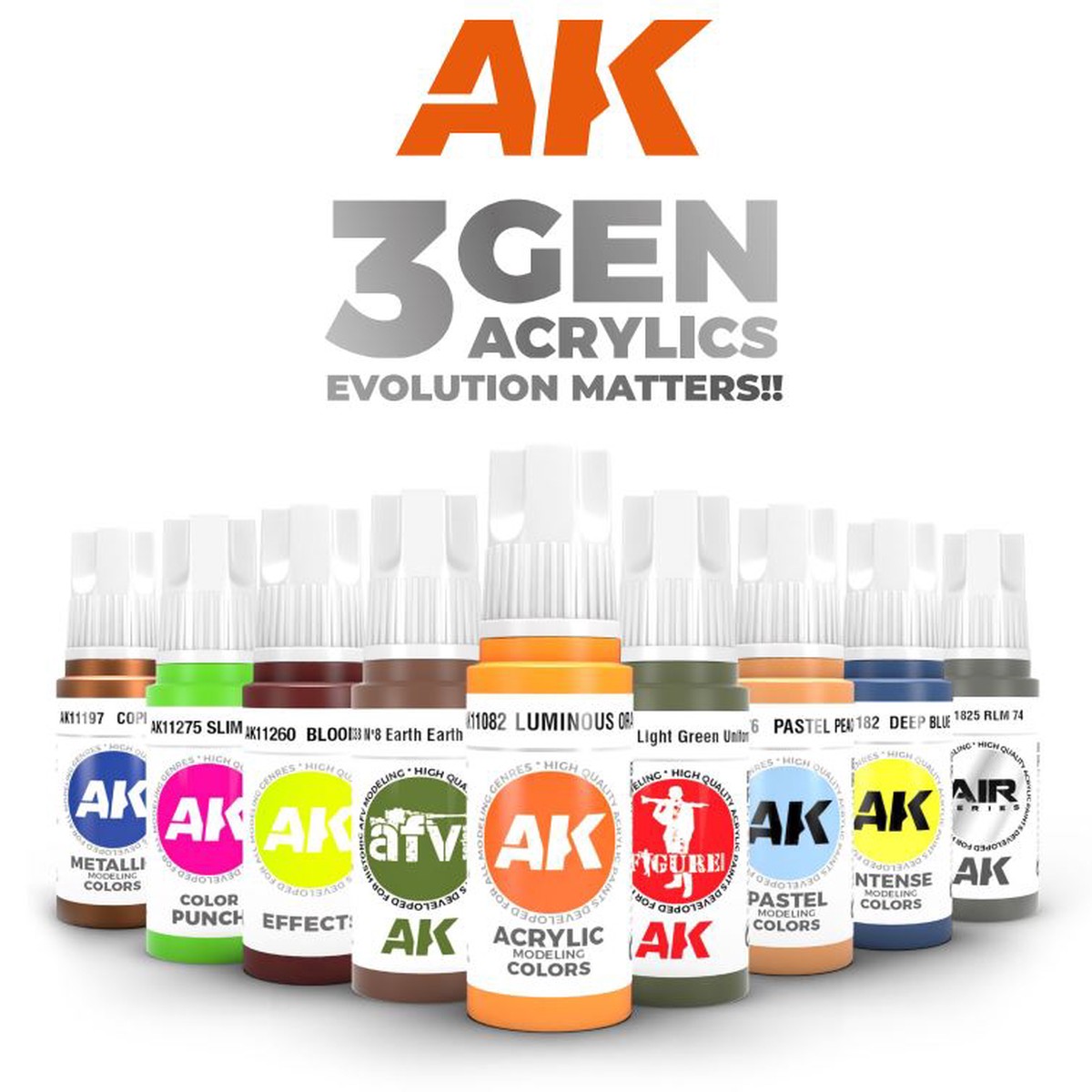 AK 3GEN Acrylics Blue-Green 17ml