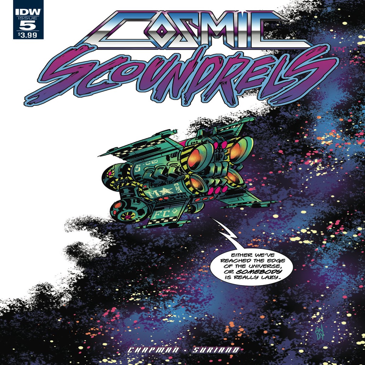 COSMIC SCOUNDRELS #5 (OF 5)