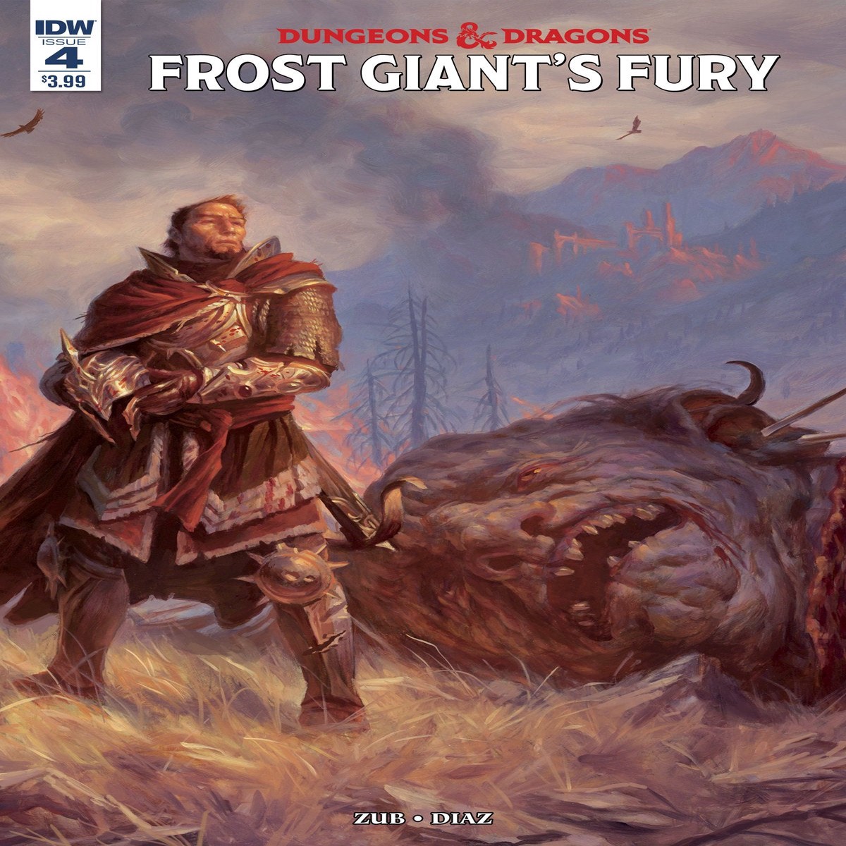DUNGEONS & DRAGONS FROST GIANTS FURY #4 10 COPY INCV