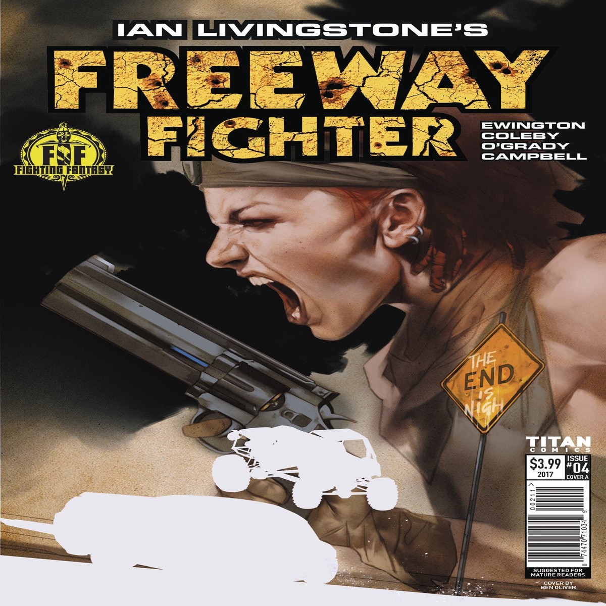 IAN LIVINGSTONES FREEWAY FIGHTER #4 (OF 4) CVR A