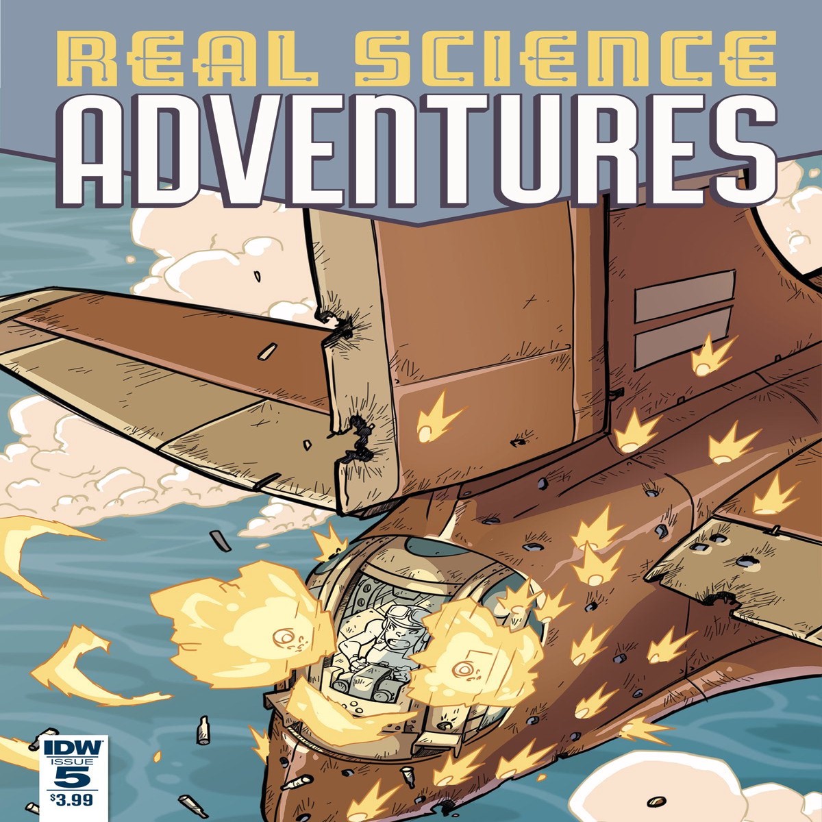 REAL SCIENCE ADVENTURES FLYING SHE-DEVILS #5 (OF 6) COVER A