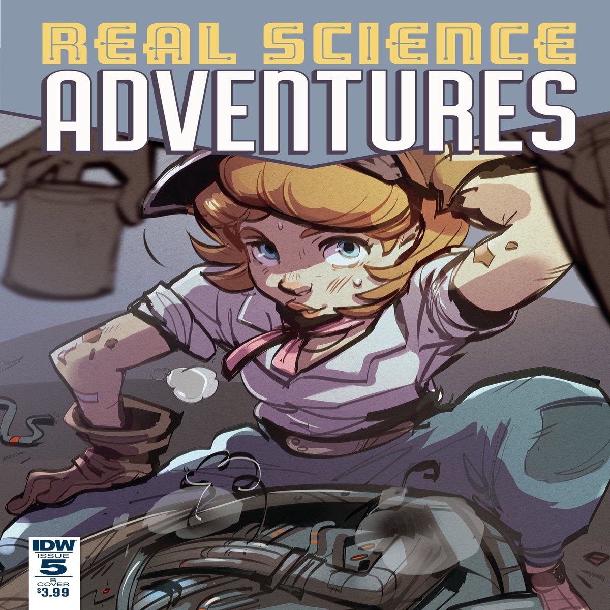 REAL SCIENCE ADVENTURES FLYING SHE-DEVILS #5 (OF 6) COVER B