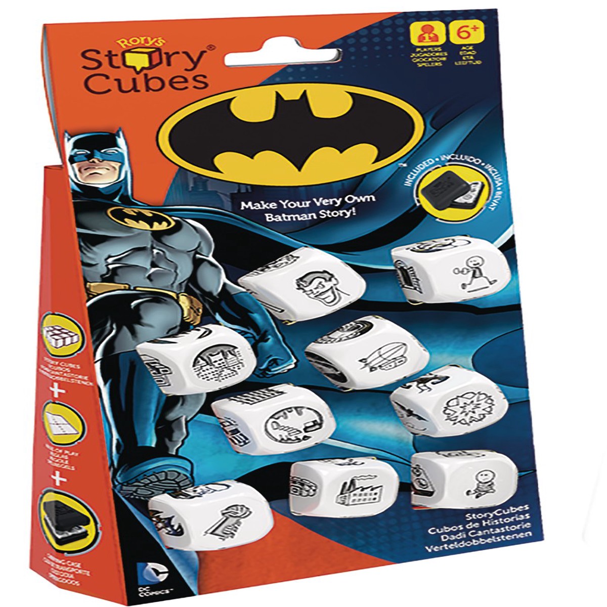 Rory’s Story Cubes – DC COMICS BATMAN DICE SET