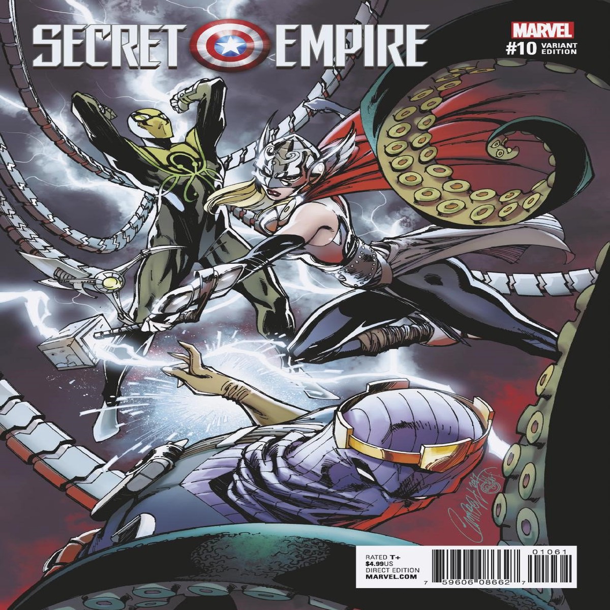 SECRET EMPIRE #10 (OF 10) JS CAMPBELL VAR SE