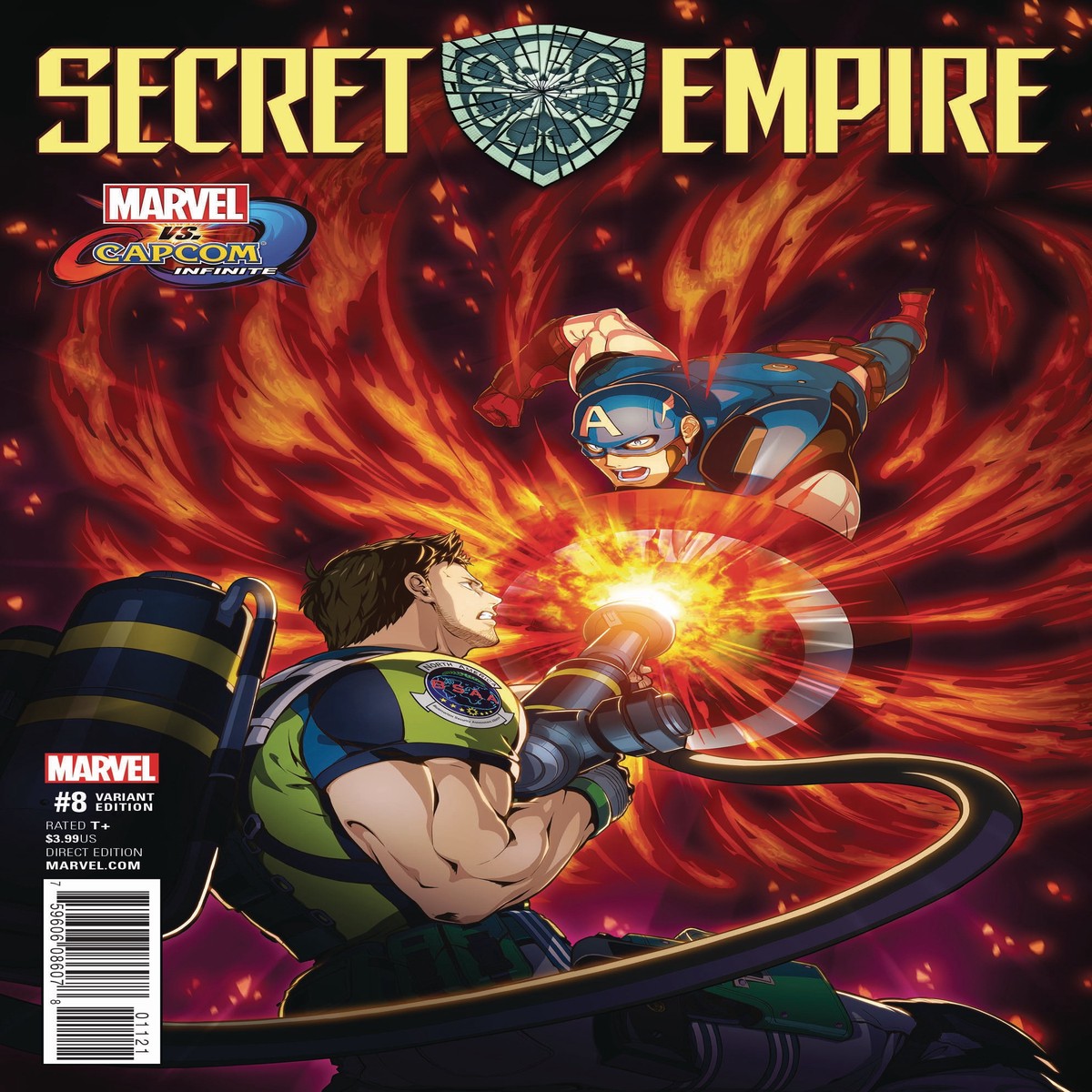 SECRET EMPIRE #8 (OF 10) MIZUNO MARVEL VS CAPCOM V