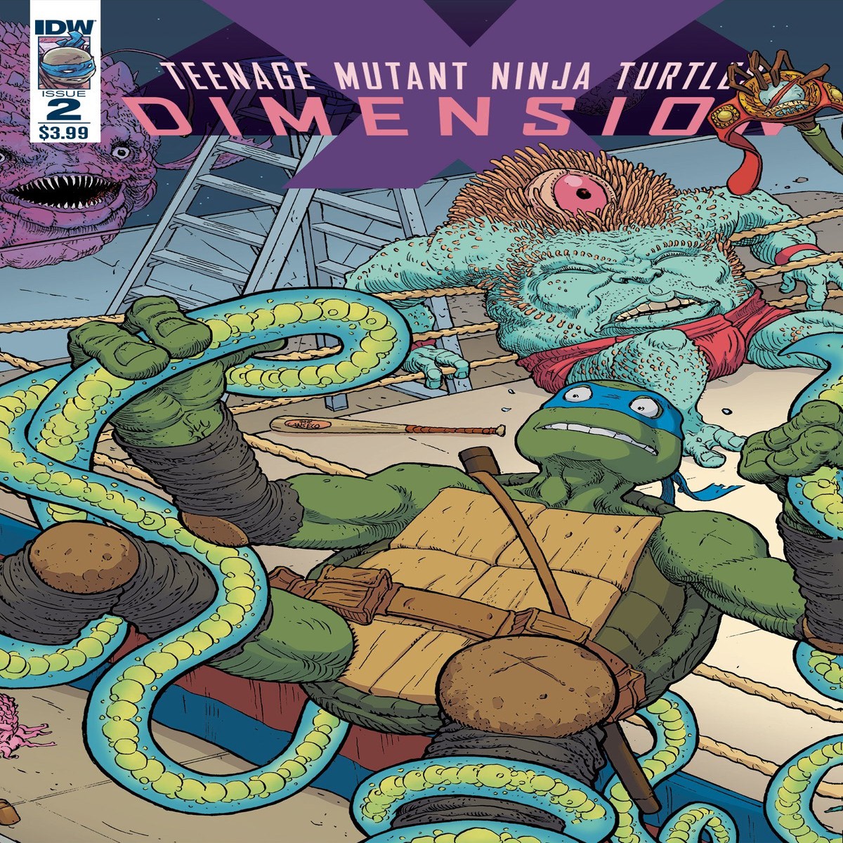 TMNT DIMENSION X #2 CVR A PITARRA