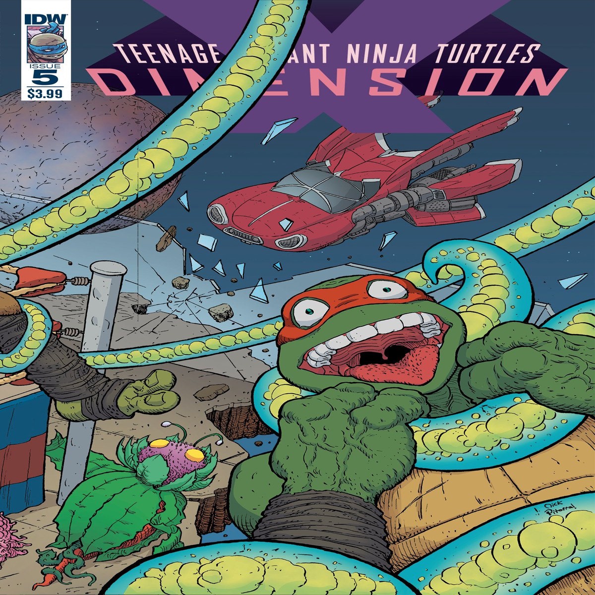 TMNT DIMENSION X #5 CVR A PITARRA