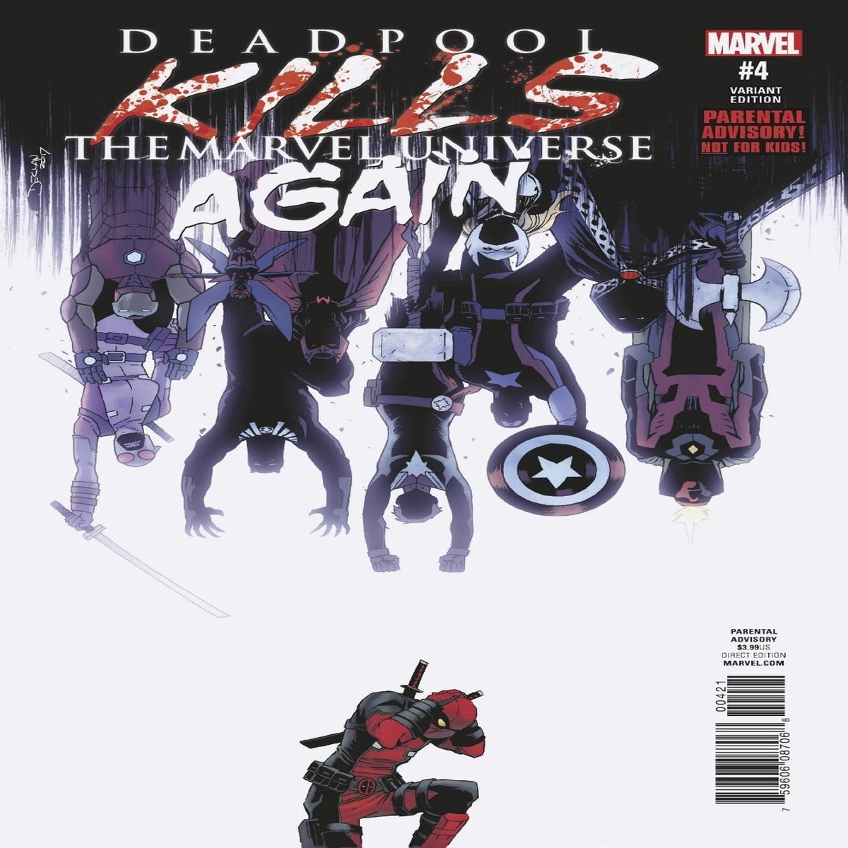 DEADPOOL KILLS MARVEL UNIVERSE AGAIN #4 (OF 5) SHALVEY VAR