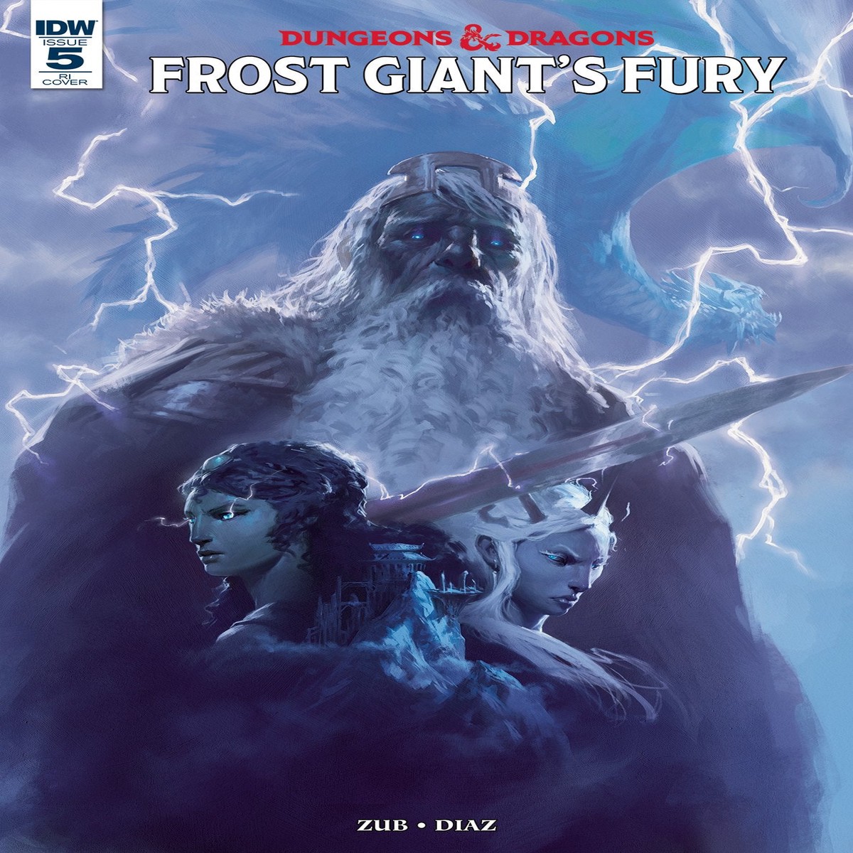 DUNGEONS & DRAGONS FROST GIANTS FURY #5 10 COPY INCV