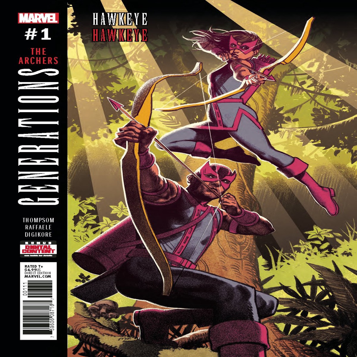 GENERATIONS HAWKEYE & HAWKEYE #1