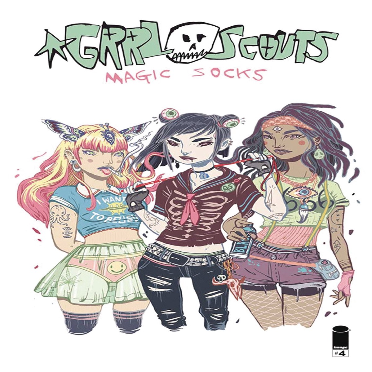 GRRL SCOUTS MAGIC SOCKS #4 (OF 6) CVR B YS (MR)