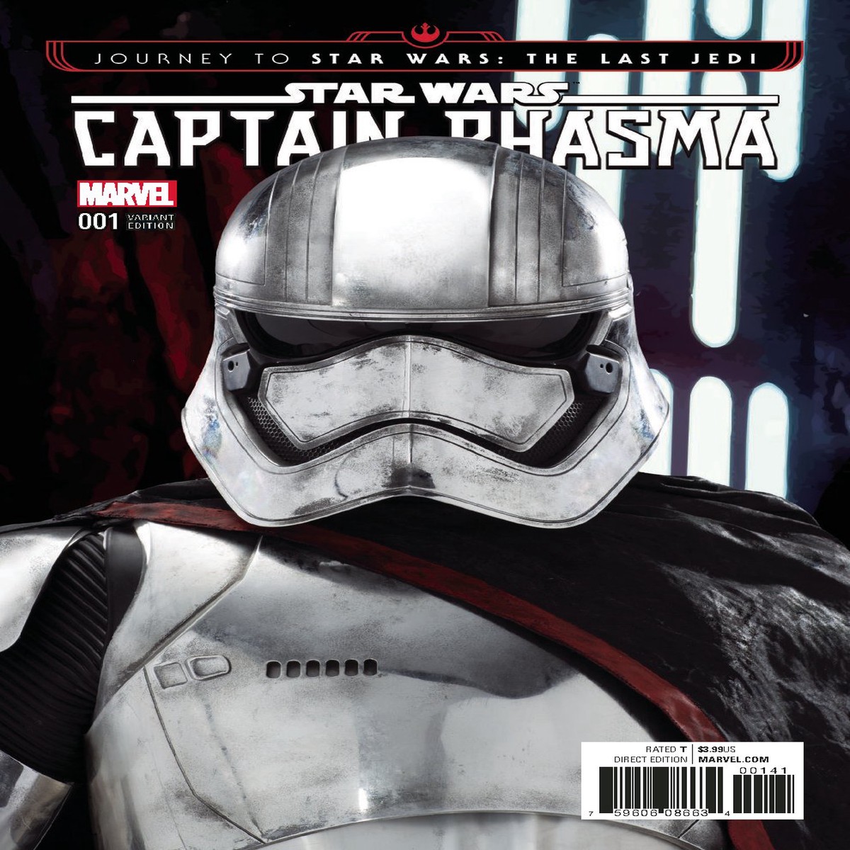 JOURNEY SW LAST JEDI CAPT PHASMA #1 (OF 4) MOVIE VAR