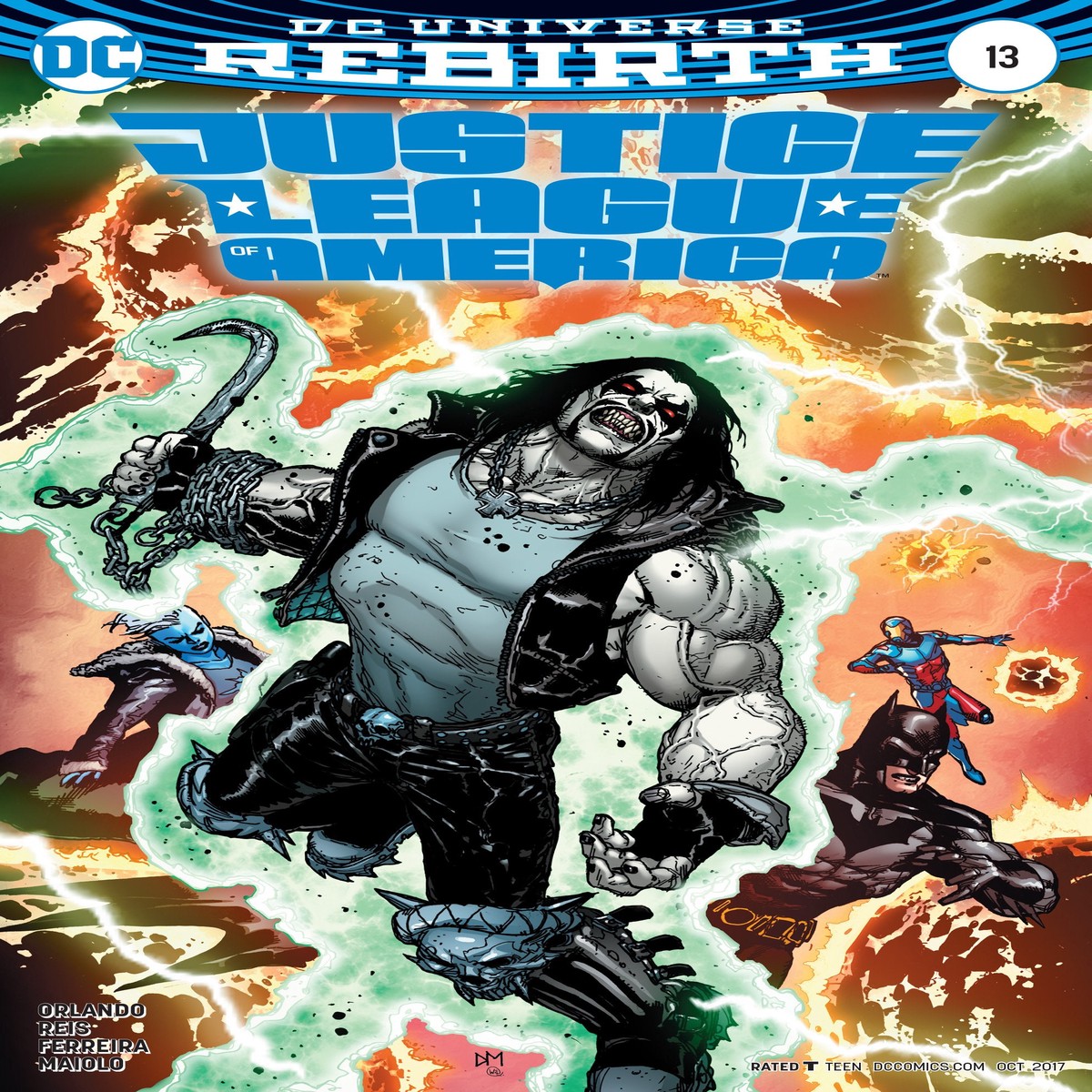 JUSTICE LEAGUE OF AMERICA #13 VAR ED