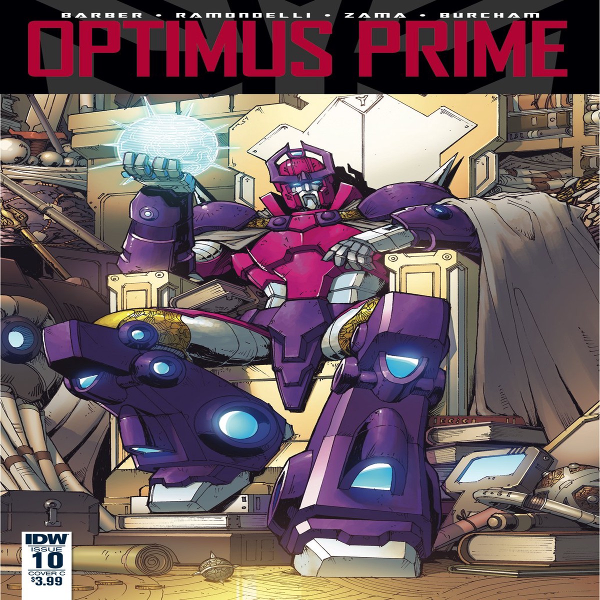 OPTIMUS PRIME #10 CVR C GRIFFITH