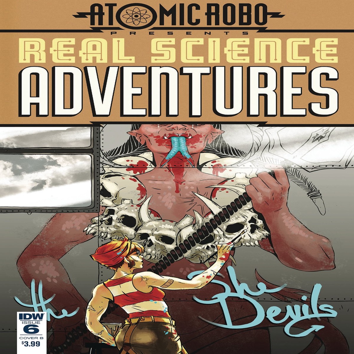 REAL SCIENCE ADVENTURES FLYING SHE-DEVILS #6 (OF 6) CVR B