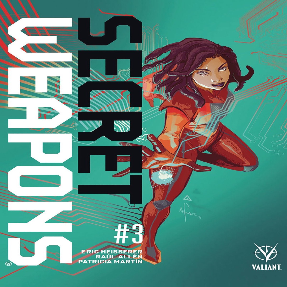 SECRET WEAPONS #3 (OF 4) CVR B RICHARDSON