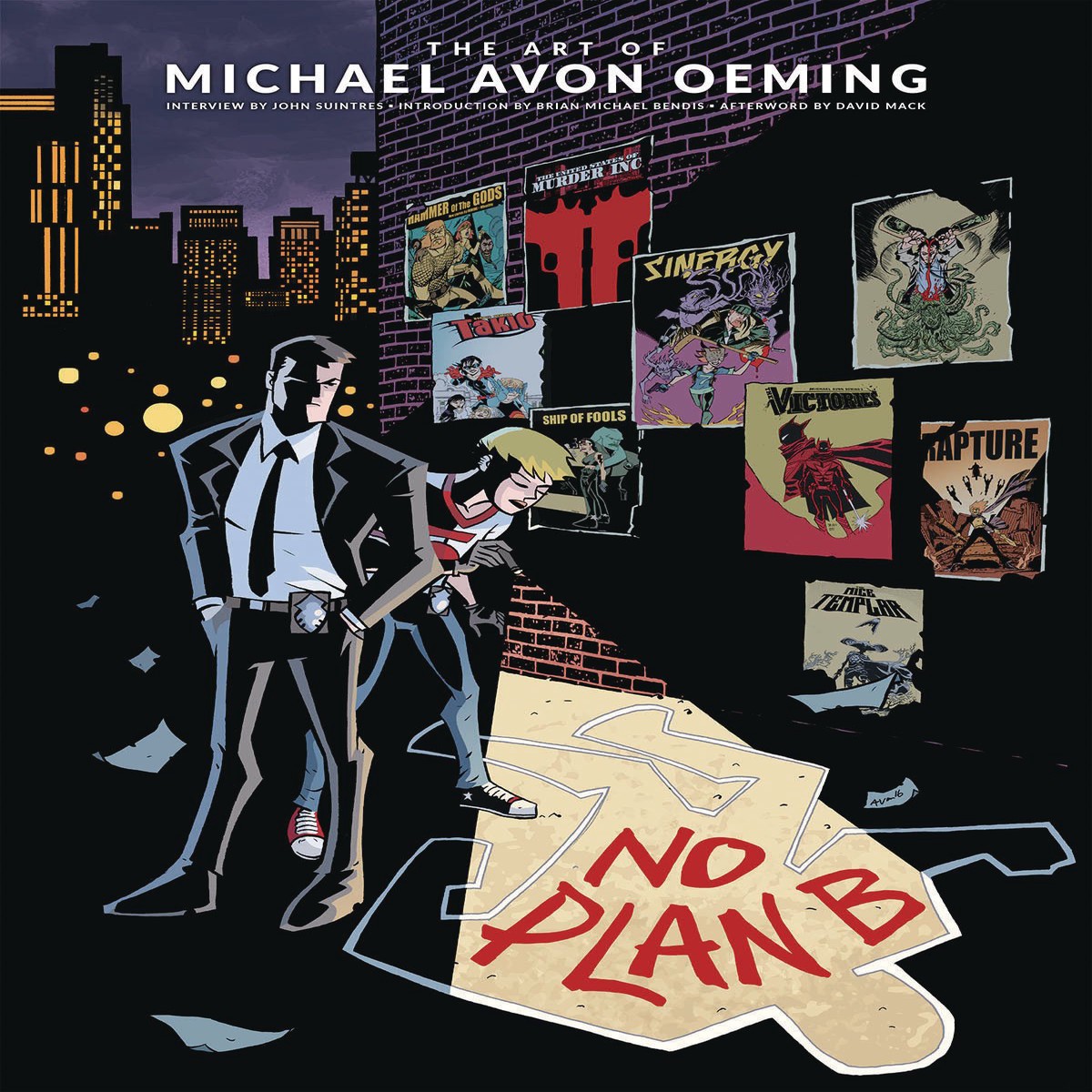 NO PLAN B ART OF MICHAEL AVON HC