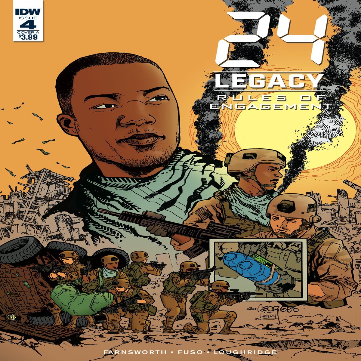 24 LEGACY RULES OF ENGAGEMENT #4 (OF 5) CVR A JEANTY