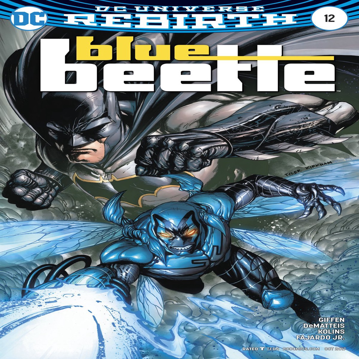 BLUE BEETLE #12 VAR ED