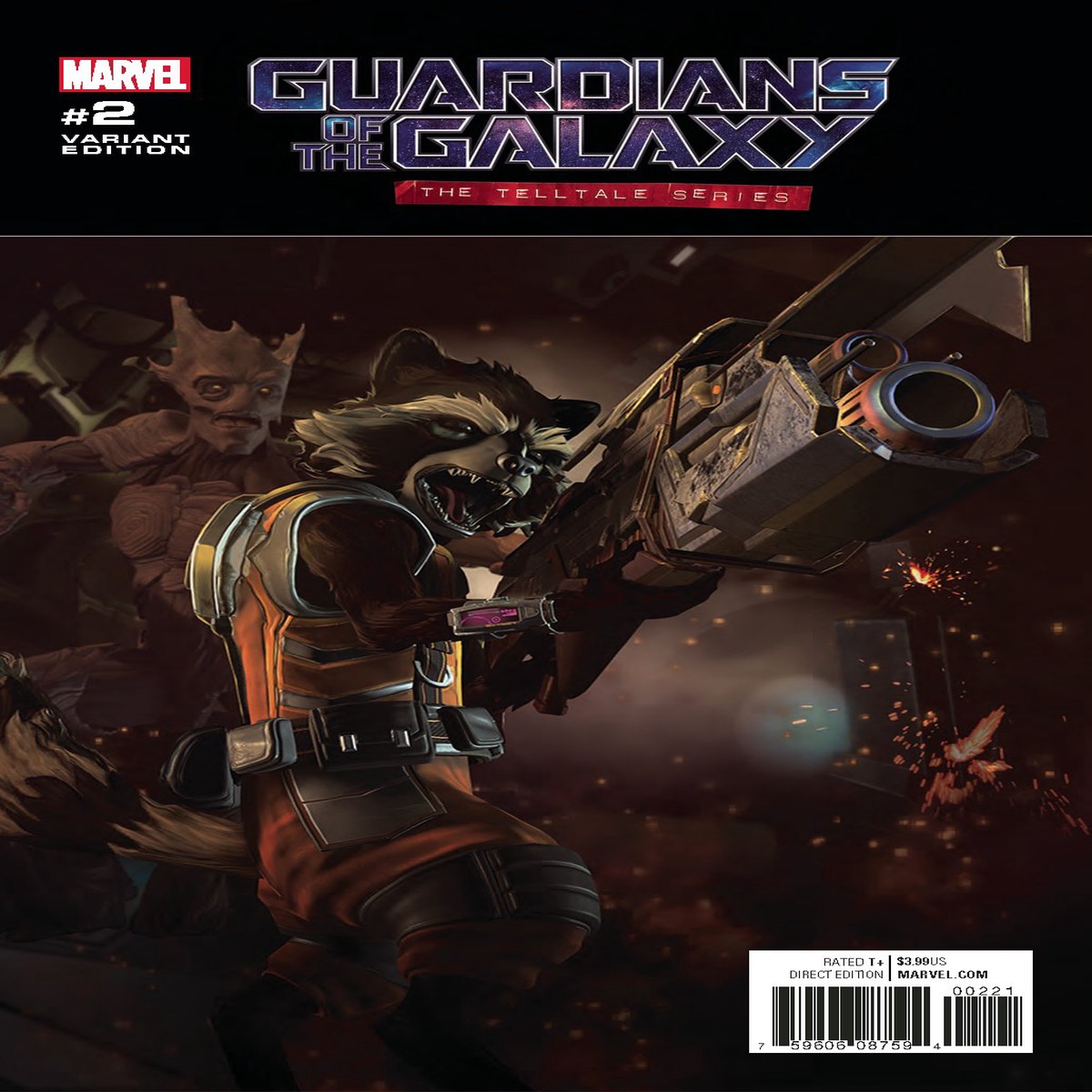 GUARDIANS OF GALAXY TELLTALE SERIES #2 (OF 5) VIDEO GAME VAR
