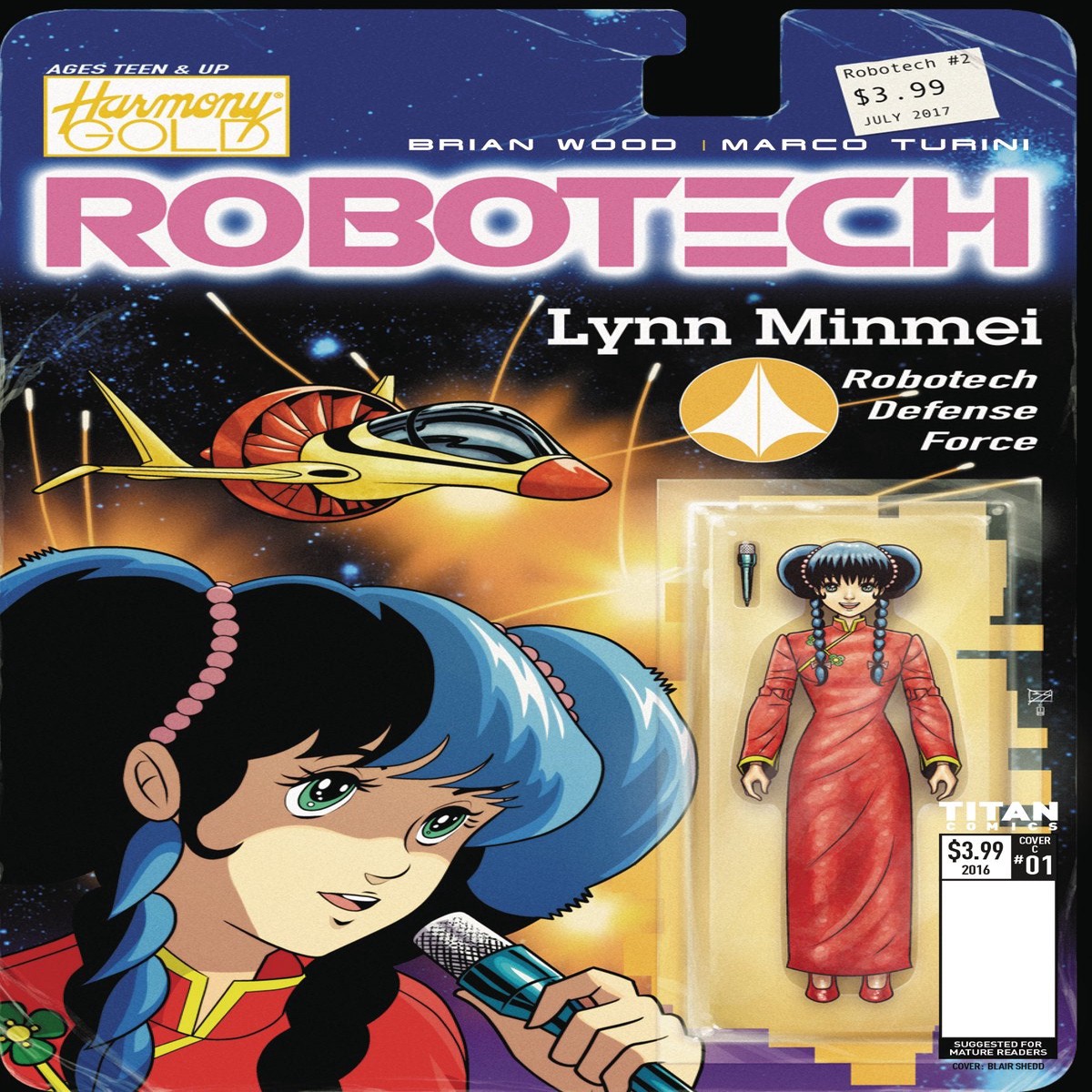 ROBOTECH #2 CVR C ACTION FIGURE VAR