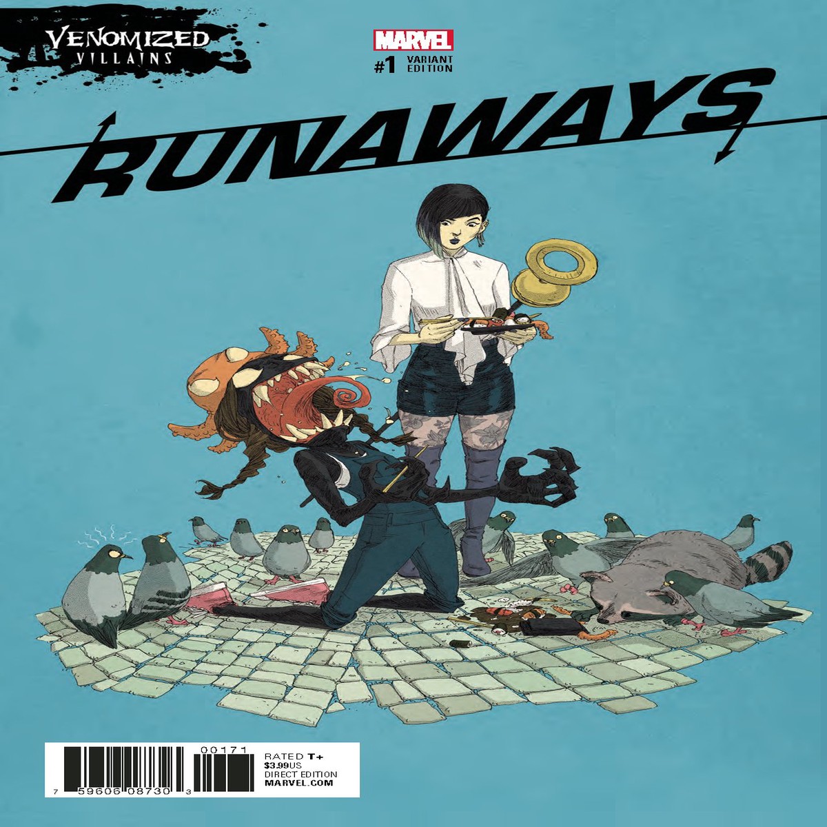RUNAWAYS #1 VENOMIZED ALPHONA VAR