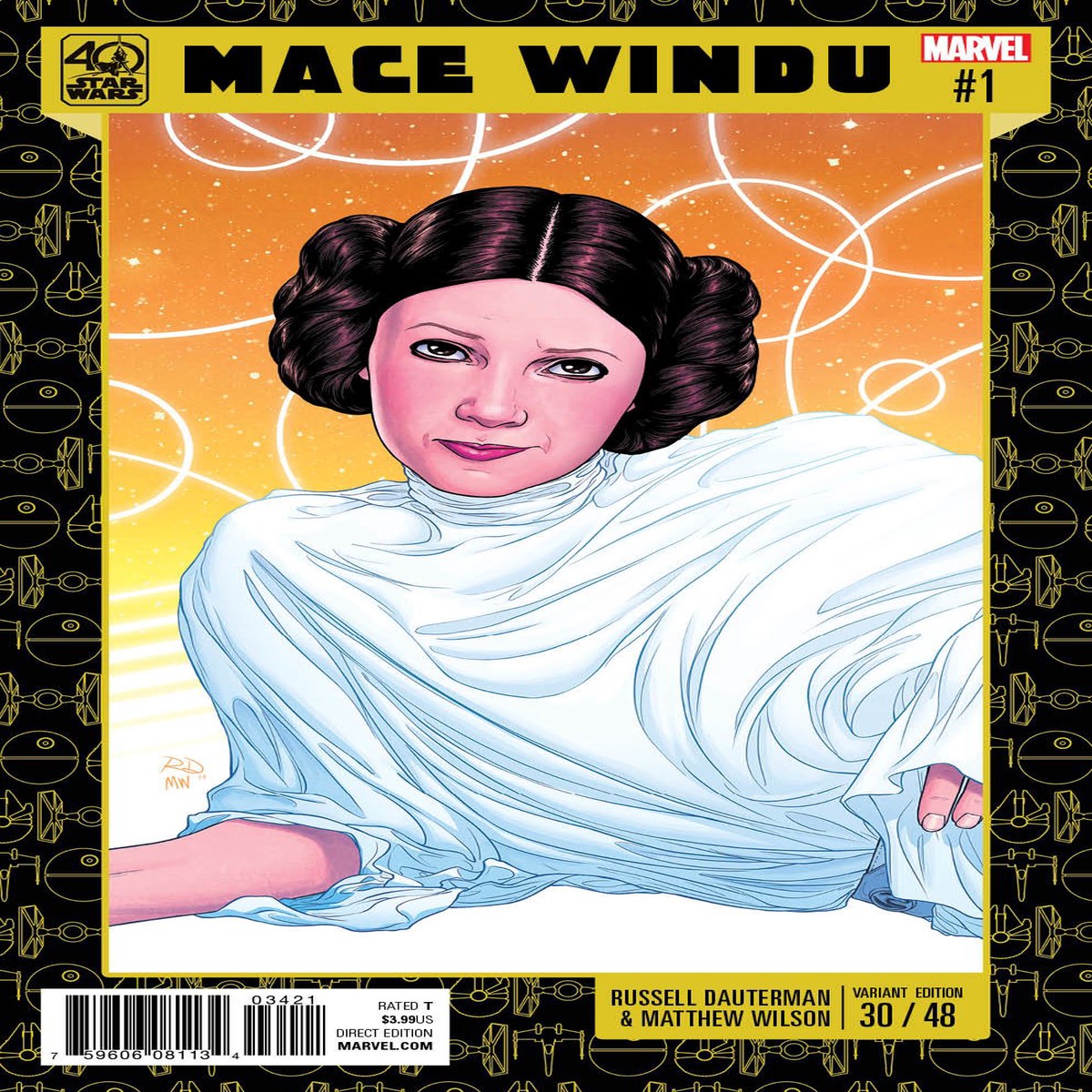 STAR WARS JEDI REPUBLIC MACE WINDU #1 (OF 5) DAUTERMAN VAR