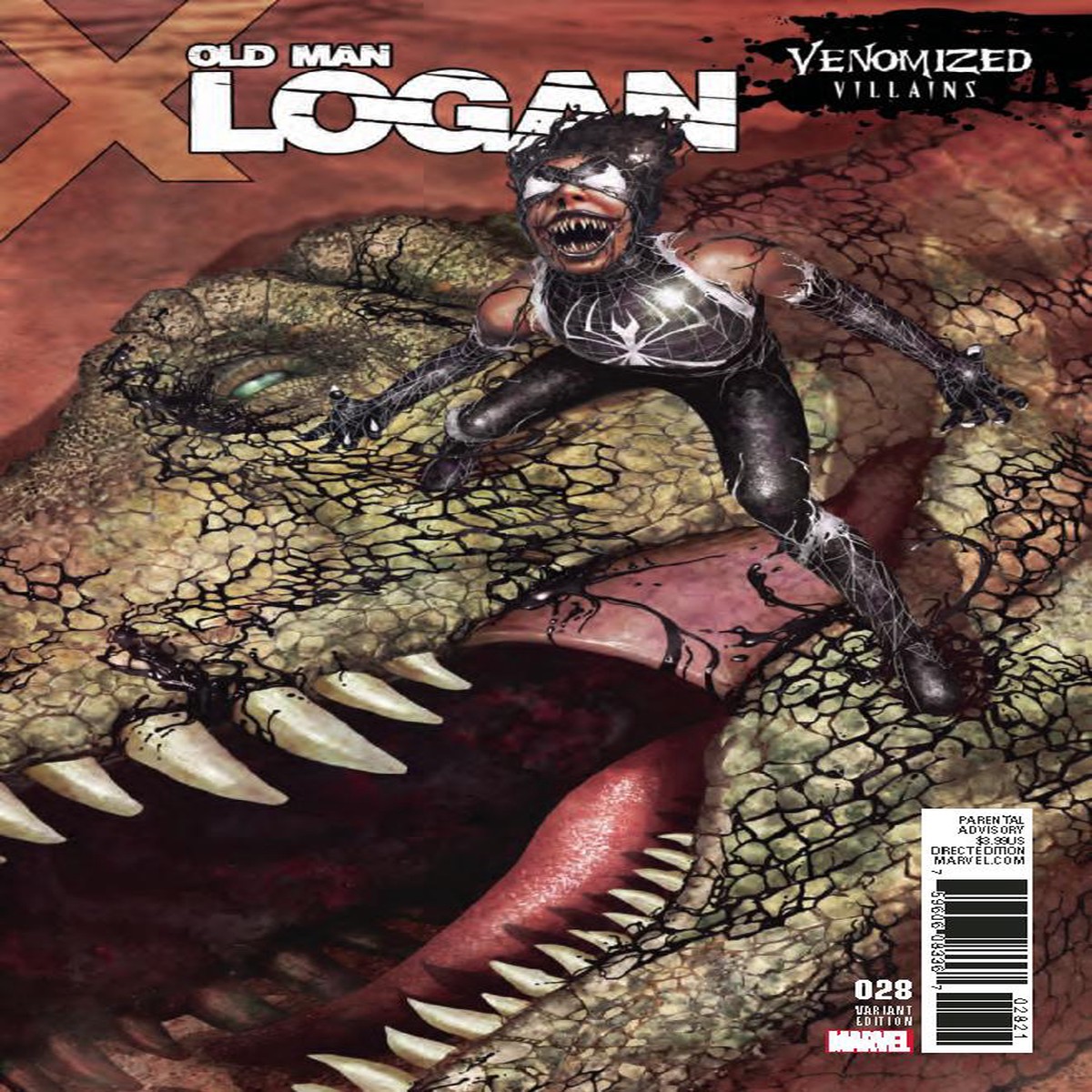 OLD MAN LOGAN #28 VENOMIZED ASHLEY BARTON VAR