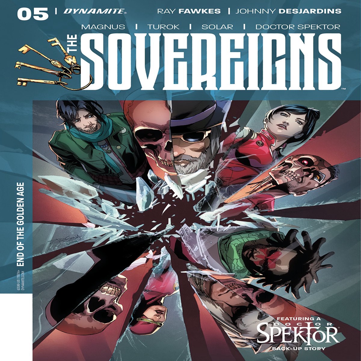 SOVEREIGNS #5 (OF 5) CVR A SEGOVIA