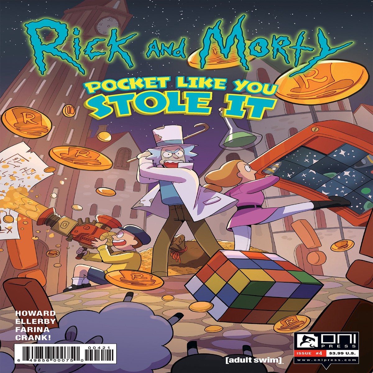 RICK & MORTY POCKET LIKE YOU STOLE IT #4 (OF 5) COSTA VAR