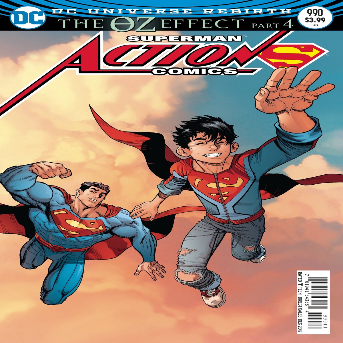 ACTION COMICS #990 LENTICULARED (OZ EFFECT)