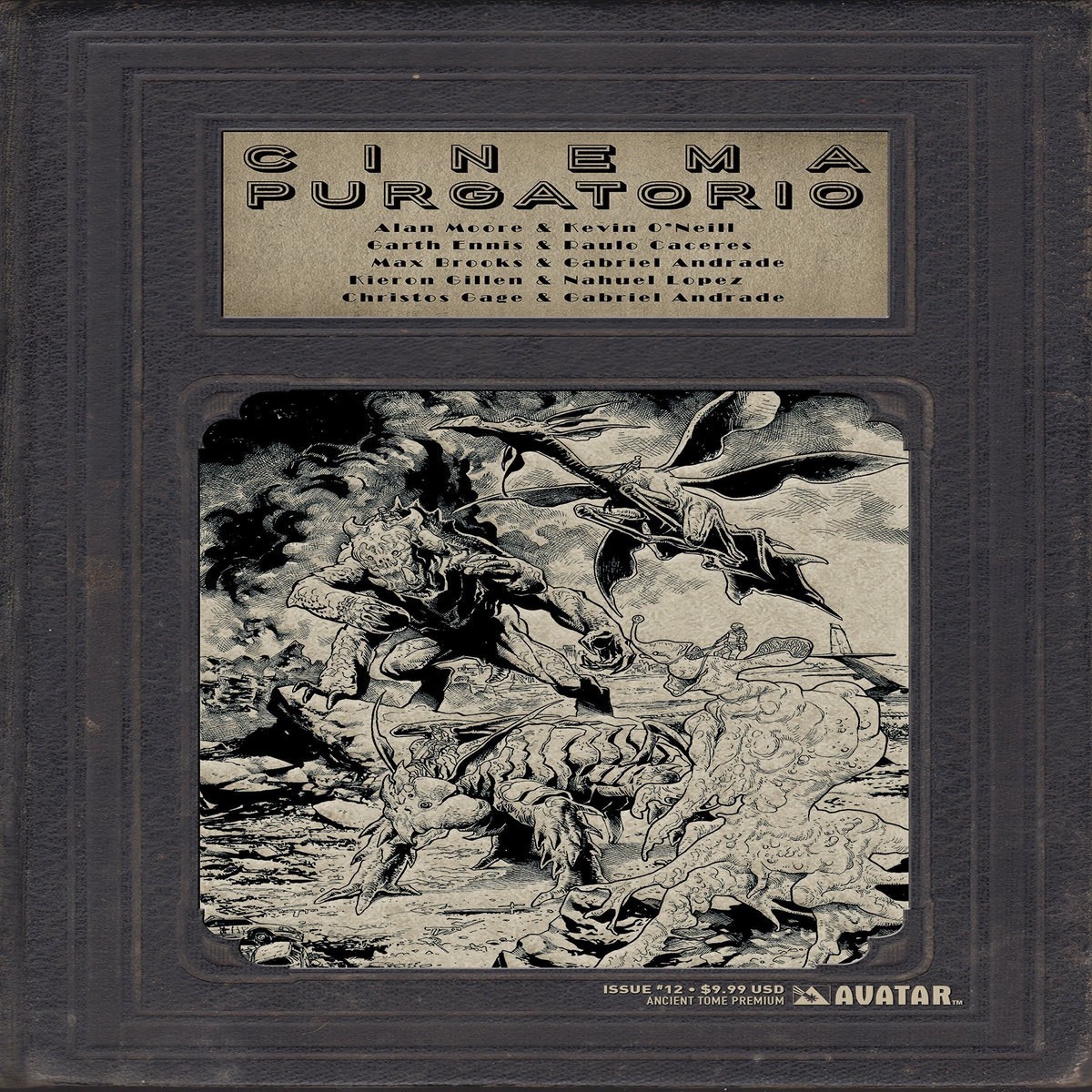 CINEMA PURGATORIO #12 ANCIENT TOME PREMIUM CVR (MR)