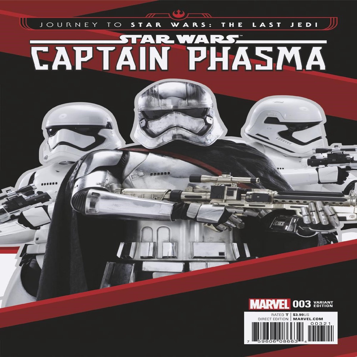 JOURNEY SW LAST JEDI CAPT PHASMA #3 (OF 4) MOVIE VAR