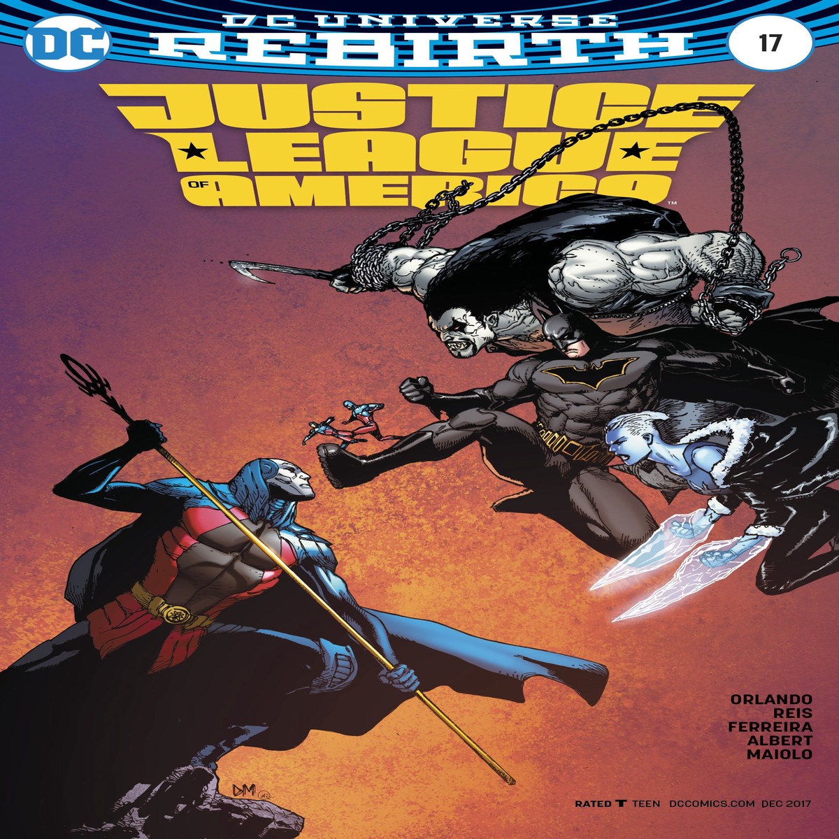 JUSTICE LEAGUE OF AMERICA #17 VAR ED