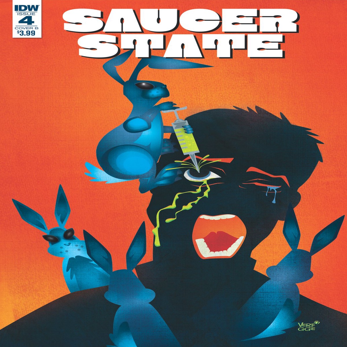 SAUCER STATE #4 (OF 6) CVR B VEREGGE