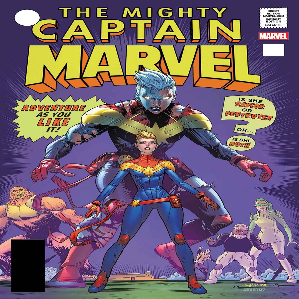 CAPTAIN MARVEL #125 MORA LH VAR LEG