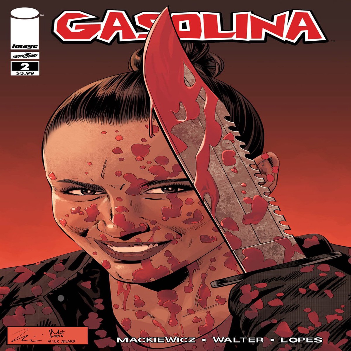 GASOLINA #2 CVR B WALKING DEAD #111 TRIBUTE VAR (MR)
