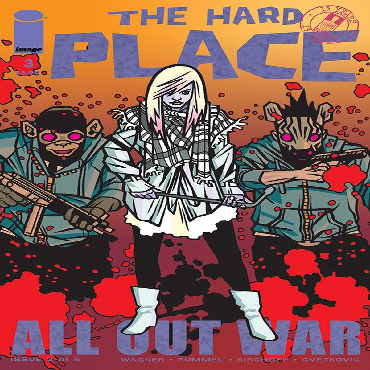 HARD PLACE #3 (OF 5) CVR D WALKING DEAD #116 TRIBUTE VAR (MR