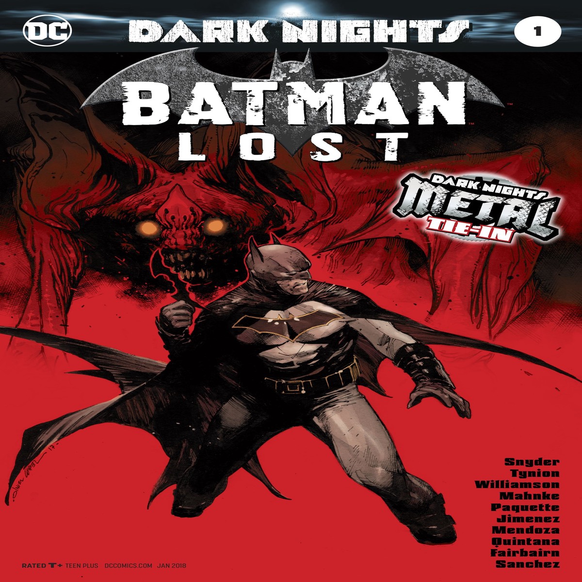 BATMAN LOST #1 DARK NIGHTS METAL