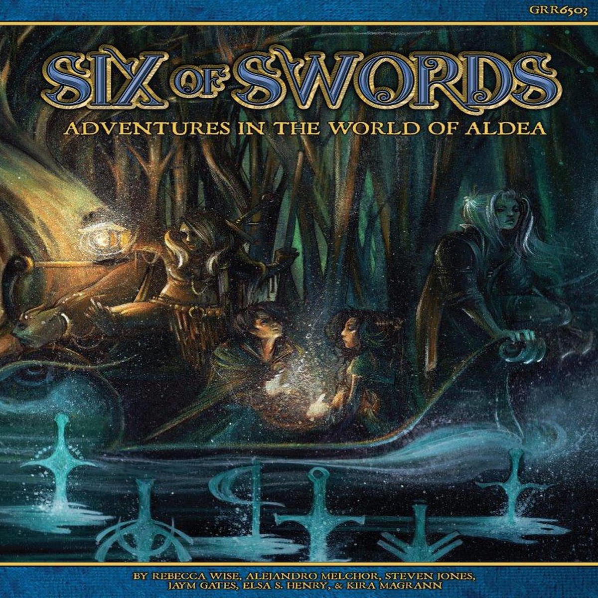 BLUE ROSE RPG SIX OF SWORDS SC