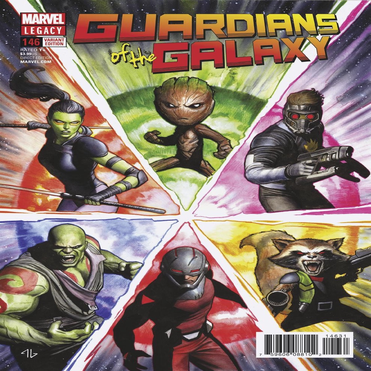 GUARDIANS OF GALAXY #146 GRANOV VAR LEG