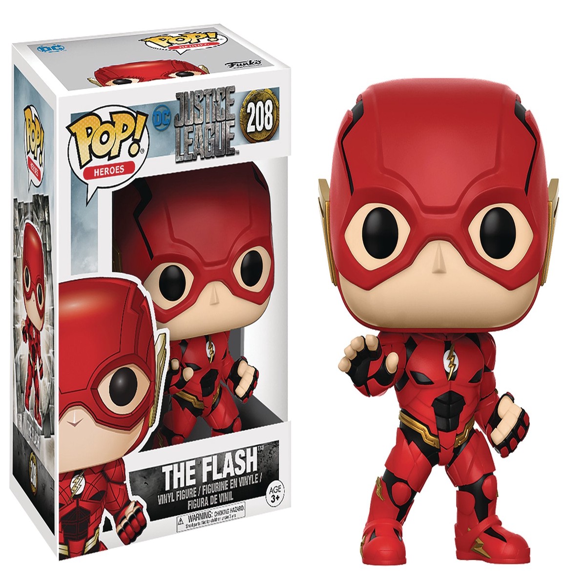 POP JUSTICE LEAGUE MOVIE FLASH VINYL FIG