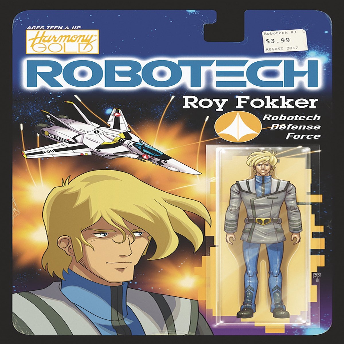 ROBOTECH #4 CVR C ACTION FIGURE VAR