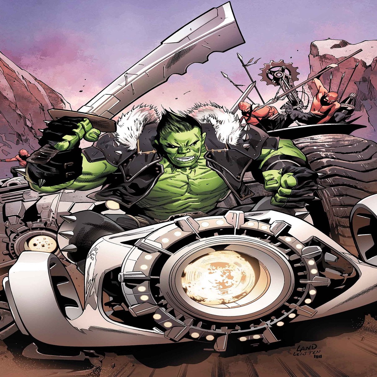 INCREDIBLE HULK #710 LEG