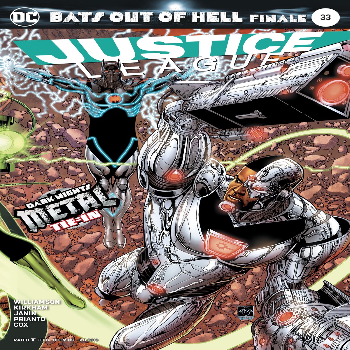 JUSTICE LEAGUE #33 DARK NIGHTS METAL