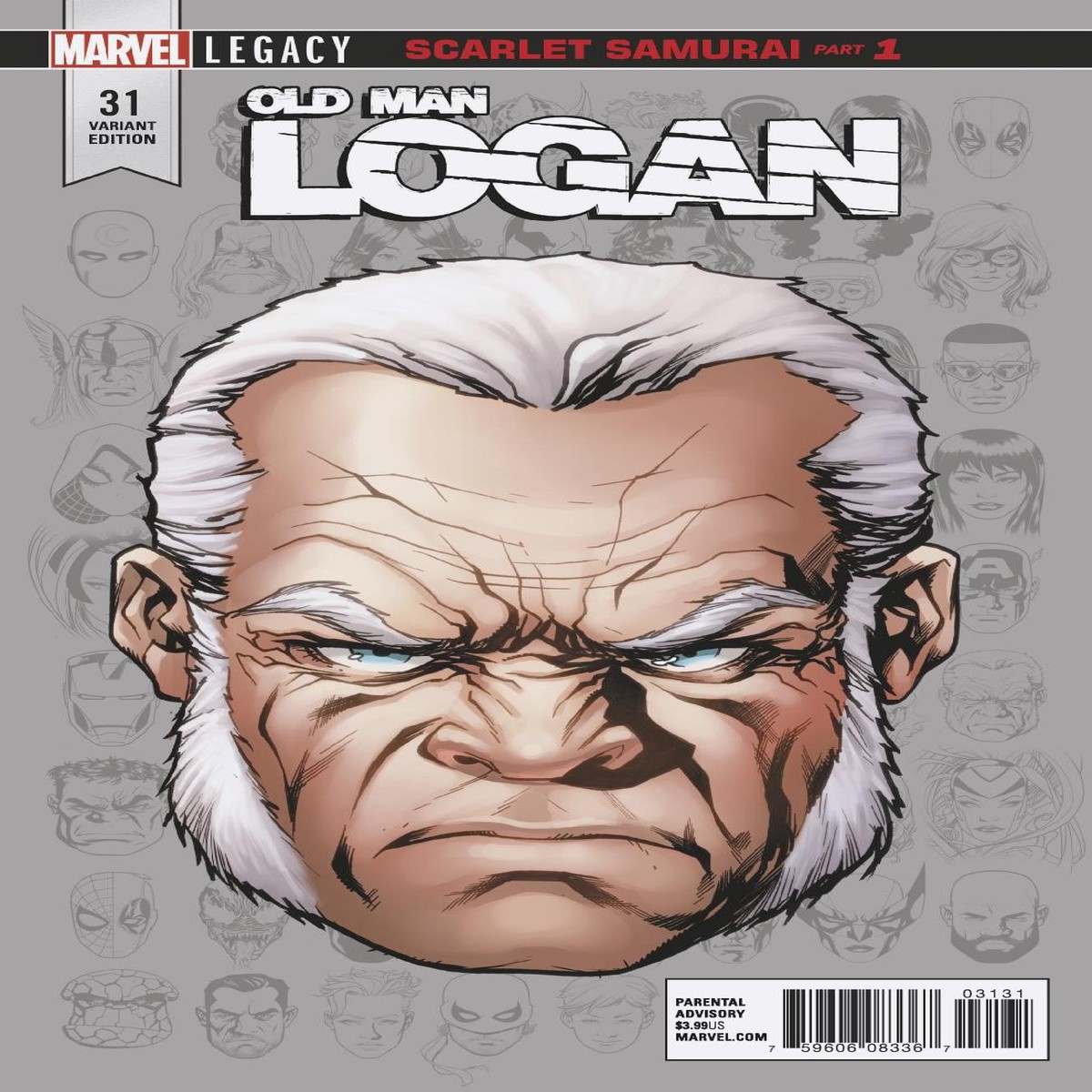 OLD MAN LOGAN #31 MCKONE LEGACY HEADSHOT VAR LEG